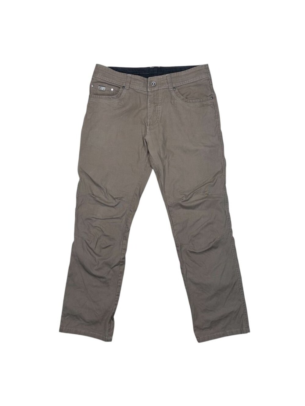 Kuhl Kanvas Jean Pant 34x30 Men Tan Rugged Outdoors Hiking Travel